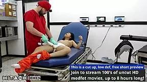 whoa sexual deviant strapped down for mandatory hitachi orgasms by doctor raya nguyen tampa 😩🔥 hospital fetish