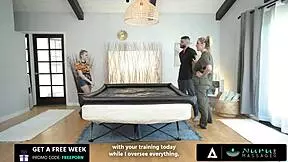 SEXY COCO LOVELOCK NURU THREESOME WITH KAYLA PAIGE!