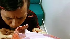 Watch this guy fuck his stepmom hard till he unloads semen deep in her thick ass