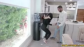 Pervy Teen Marley Brinx Romped Doggystyle by Black Tattoo Guy