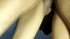 sexy skinny brazilian neighbor girl spreads narrow ass for boss creampie