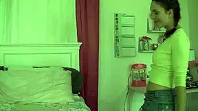 who can resist stretching that tight hairy stepdaughter pussy with huge cumshot facial