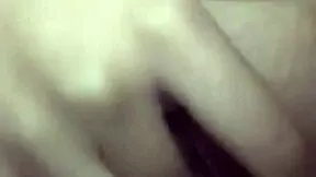 teen rubs wet pussy to soaking orgasm