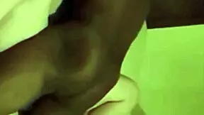 Cuckold Watches Slut Wife Gulp Big Black Cock in Pussy Masturbation