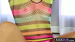 Big Ass Teen Abby Cross Massages Then Swallows Perfect Cock Deep