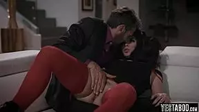 Cute teen Keira Croft in lingerie takes rough anal doggystyle pounding!