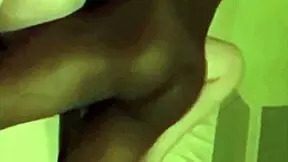 Cuckold Watches Slut Wife Gulp Big Black Cock in Pussy Masturbation