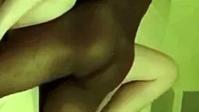 Cuckold Watches Slut Wife Gulp Big Black Cock in Pussy Masturbation