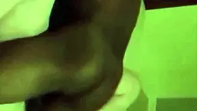 Cuckold Watches Slut Wife Gulp Big Black Cock in Pussy Masturbation