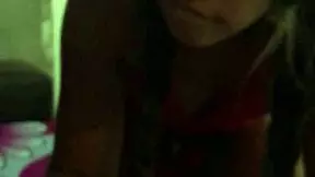 that hot latina babe in lingerie couldn't hold back, sat on my cock riding cowgirl till i exploded deep inside her big ass pov homemade style.