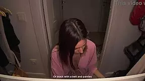 filming my japanese kitsune fox cosplay solo dildo play full bts mess up