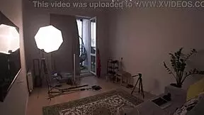 filming my japanese kitsune fox cosplay solo dildo play full bts mess up