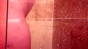 stepbro spies on showering stepsis and gets busted red-handed