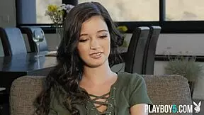 Petite milf eden aria's big natural tits striptease compilation