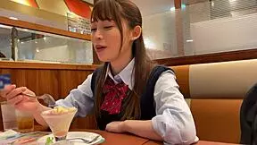 jk rides old man's cock cowgirl with f-cup tits bouncing wildly