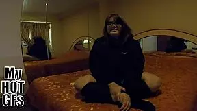 Wet chubby latina mimi spreads shaved pussy for homemade pov facial cumshot?