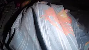 neighbor's juicy big ass latina takes anal pounding with blowjob