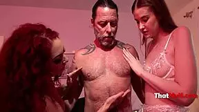 bride in lingerie wanna lick milf orgy creampie at wedding?