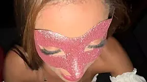 Skinny halloween swingers tease with licks n creampies all night long