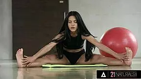 Petite Goddess Apolonia Worships Monster Cock With Perfect Feet!