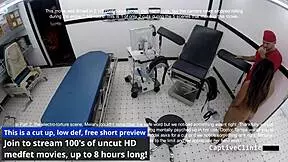 lesbian nurses melany lopez tormenting patients in hospital with ass tits toys heels gloves handcuffs 😈🔥 screaming orgasms backstage