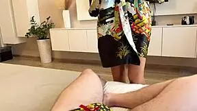 stepmom, your cameltoe cowgirl ride makes us cum together on christmas!