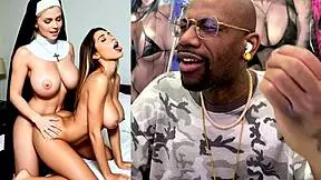 i'm... fuckin this trans nun ass, latina slut droolin for my cock!