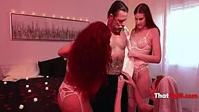 bride in lingerie wanna lick milf orgy creampie at wedding?