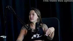 interviewing damiana flower with naughty granny moai in brazil porn cast part 1 on sheer red lingerie