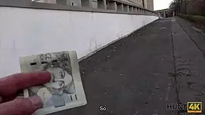 Handsome guy pays winsome czech girl to cheat with cash sex