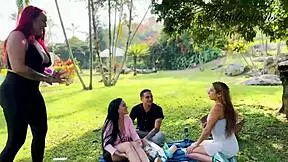 Armybooms hot interview turns into spicy latina threesome pounding