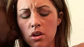 nikki anne can't get enough of byron's huge black cock riding doggystyle to creampie hd