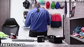 Shy Teen Suspect's Tight Pussy Tempts Dirty Cop to Pound Away