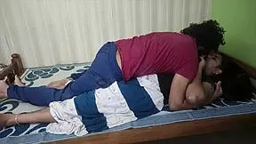 Hey horny desi couple kissin caressin in bed now assplay time too 😘🍑💦