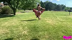 Pov Creep Gets Deepthroat Sloppy Suck from Spied Sunbathing Dakota Marr