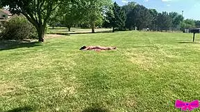 Pov Creep Gets Deepthroat Sloppy Suck from Spied Sunbathing Dakota Marr