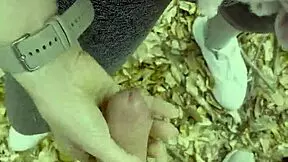 blonde teen begs roommate to stop hiking and creampie her tight pussy outdoors