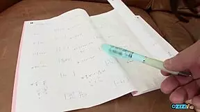 that sexy bitch's ass wrecked hard after studying