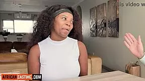 Submissive Ebony Teen Bends Over for BWC Producer's Modeling Gig Deepthroat Pound!