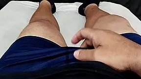 watch my small foreskin cock compilation as neighbor jerks her wet pussy to explosive squirt part 4