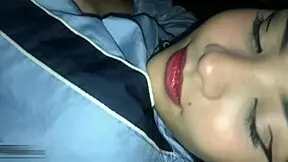 skinny latina stepsister forgets panties gets bent over for deepthroat creampie doggystyle