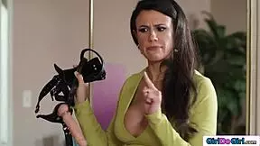 Girls, this milf stepmom's spankings got us way too wet now