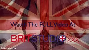 gorgeous redhead STRIPS and rubs her big natural tits till she cums hard