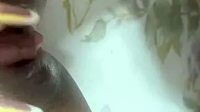 naughty stepson from countryside sucks my big grelo then swallows milk