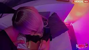 StepMom's juicy big ass sways teasingly before stepson's deep pov thrusts