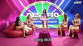 rafaela lima blonde babe gulps giant cock with her naughty peruvian brazilian friends in wild toy play