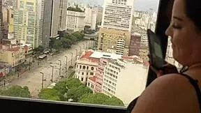 Latina hires black stud for massage ends oiled creampie fuck