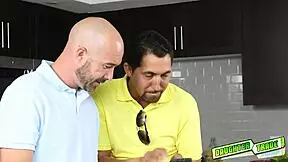 hot babes get blindfoldeded annd fucked hard by big cock ridin cowgirl stylee