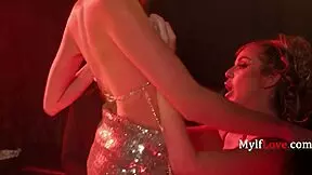 Petite Milf Strippers Rip Clothes in Exotic Lap Dance Contest Parody