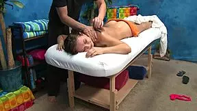 Oiled Teen Massage Hottie Delivers Intense Blowjob Titfuck Hardcore Cock Pounding Session